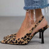 Margarida Lisboa™ - Saltos Altos com Estampado de Leopardo