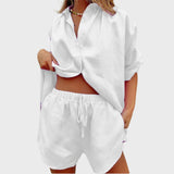 Margarida Lisboa™ – Conjunto Casual de Verão em Duas Peças