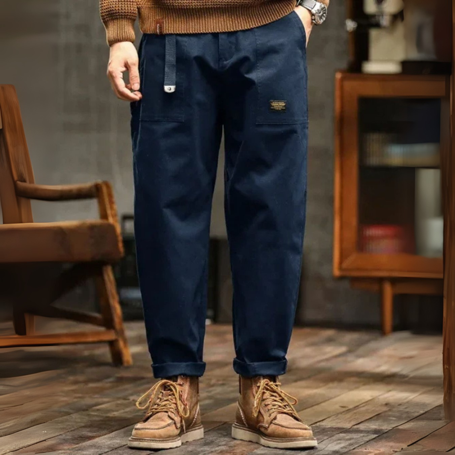 Margarida Lisboa™ - Calças Cargo Vintage
