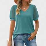 Carolina - Top Elegante com Decote em V