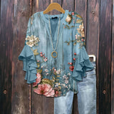Margarida Lisboa™ - Camisa Brisa Botânica