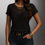 Margarida Lisboa™ - Blusa Renda Glam