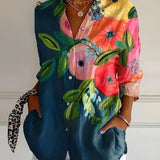 Margarida Lisboa™ - Camisa com estampa floral