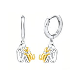Margarida Lisboa™ - Amor Animal | Charme felino em cada detalhe – Brincos (fecho redondo)