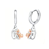 Margarida Lisboa™ - Amor Animal | Charme felino em cada detalhe – Brincos (fecho redondo)