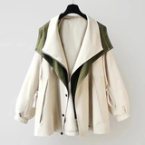 Margarida Lisboa™ - Casaco Elegante com Proteção Contra Chuva e Vento