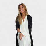 Filipa - Colete + Vestido Longo com Decote em V