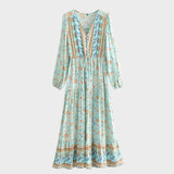 Núria - Vestido Longo Floral