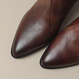 Margarida Lisboa™ - Botas de luxo com salto baixo
