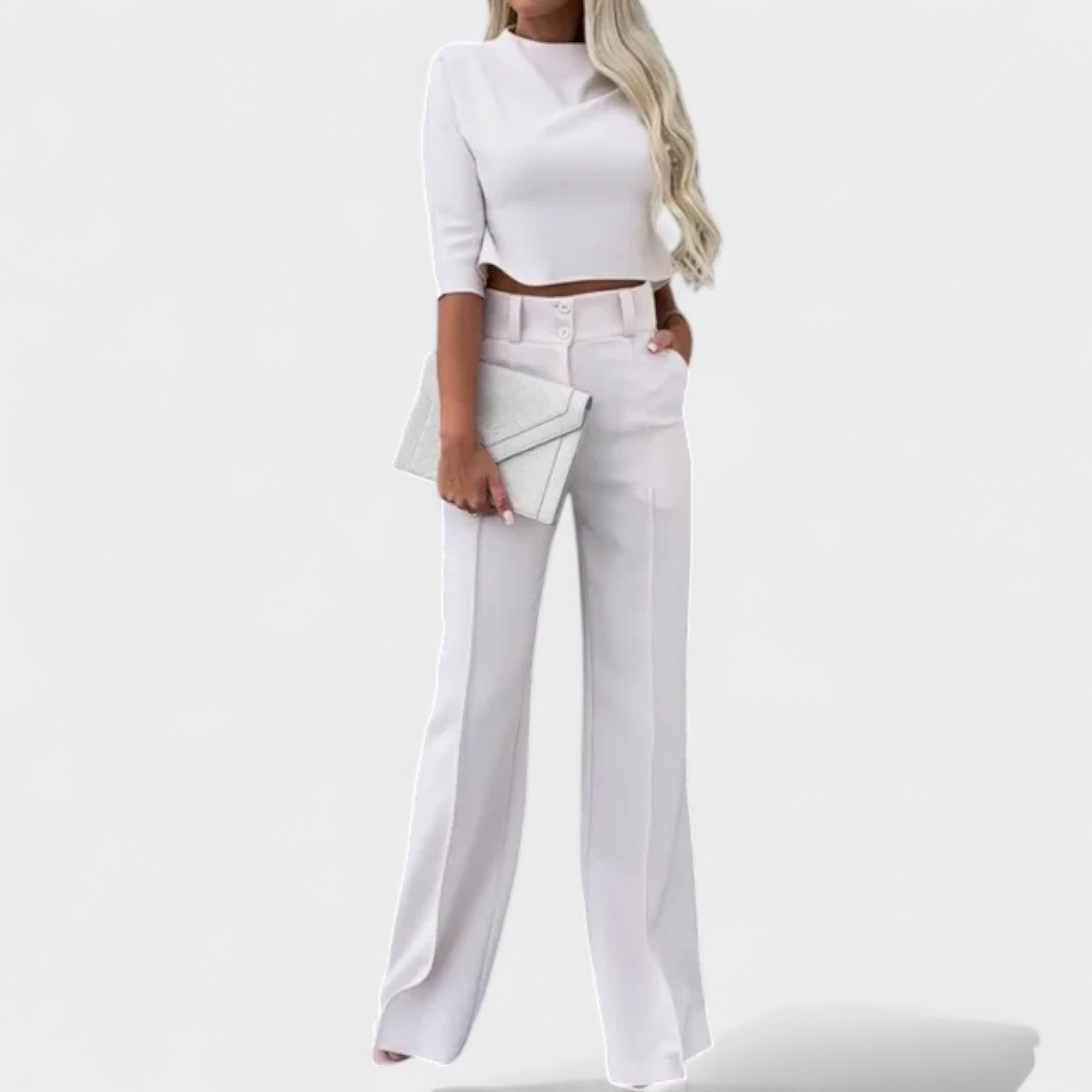 Cristina - Conjunto Elegante de Duas Peças