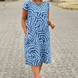 Margarida Lisboa™ - Vestido com gola redonda