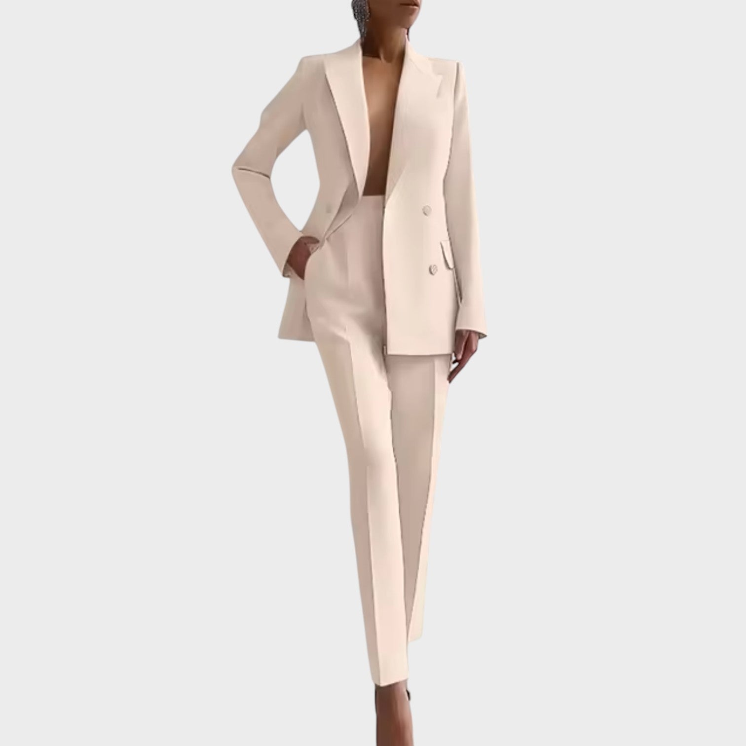 Mariana - Conjunto de blazer e calças