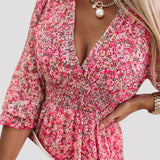 Maria - Vestido Floral de Primavera