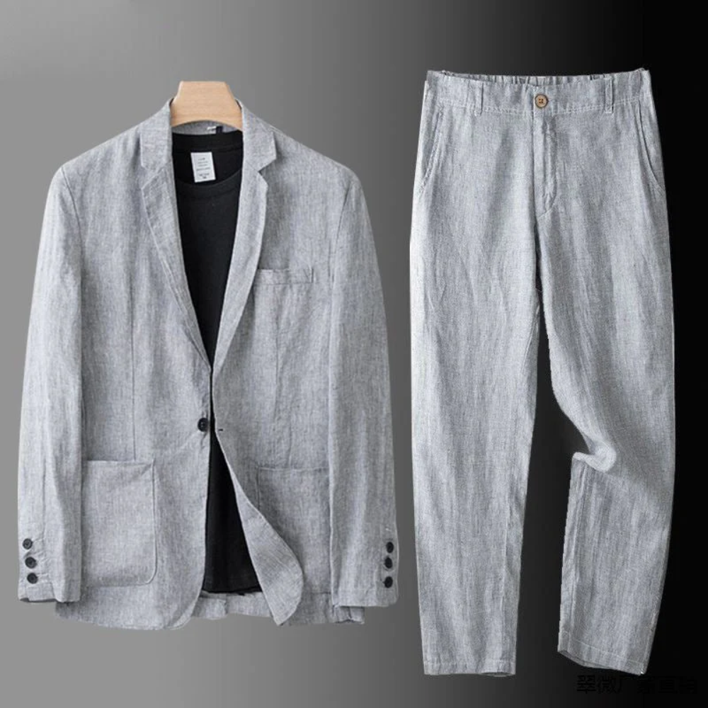 Margarida Lisboa™ - Conjunto de Linho Elegante