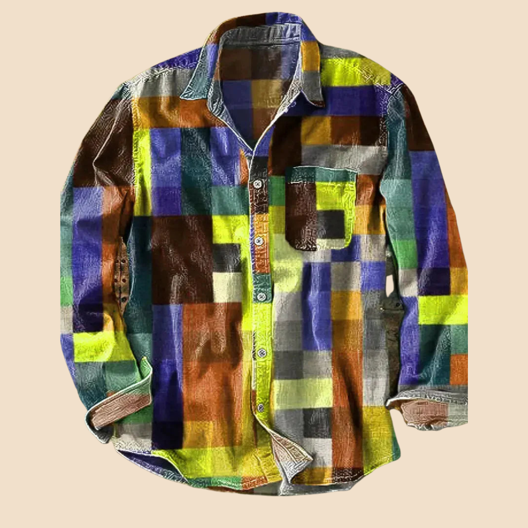 Margarida Lisboa™ - Camisa vintage arco-íris