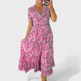 Constança - Vestido Floral e Elegante