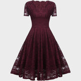 Mara - Vestido de Renda Floral