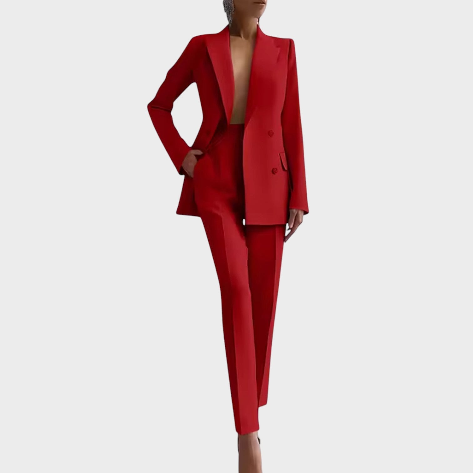 Mariana - Conjunto de blazer e calças