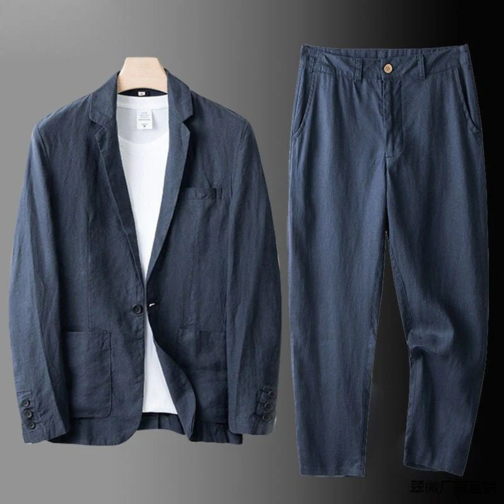Margarida Lisboa™ - Conjunto de Linho Elegante