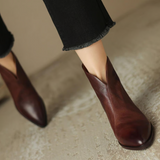 Margarida Lisboa™ - Botas de luxo com salto baixo