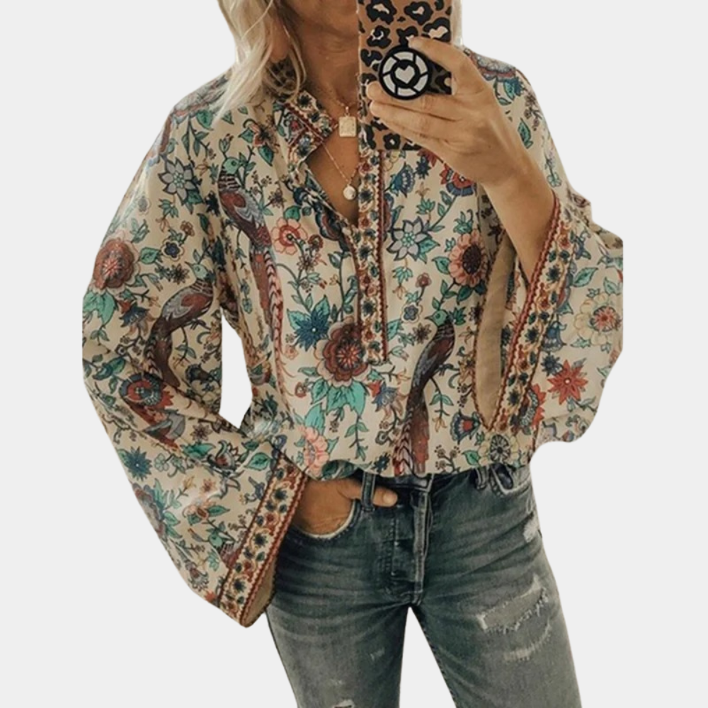 Luana - Blusa Floral