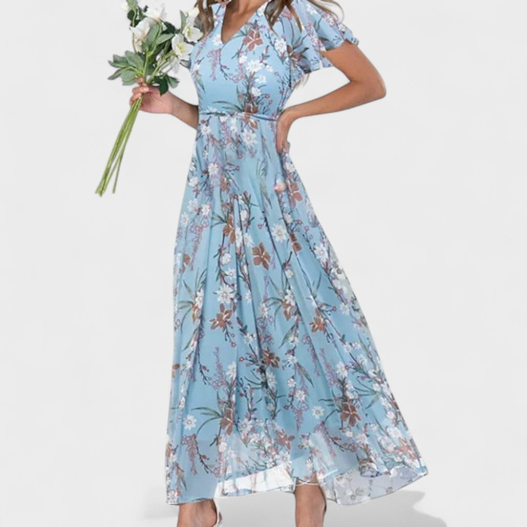 Andreia - Vestido Longo Floral