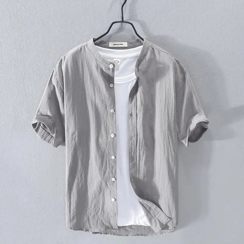 Margarida Lisboa™ - Camisa de verão em algodão e linho