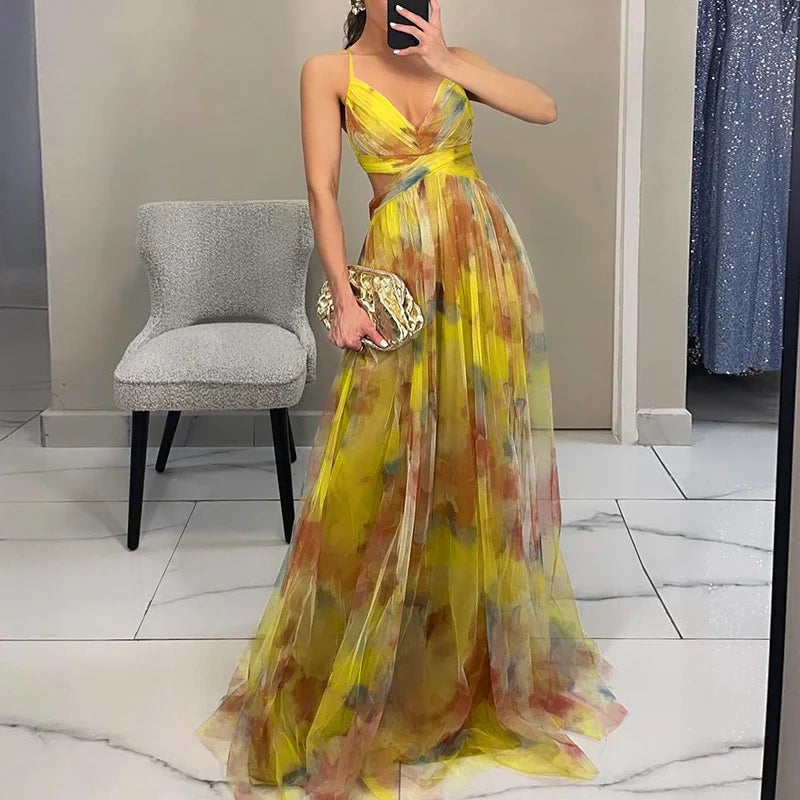Margarida Lisboa™ - Vestido Aurora Dourada