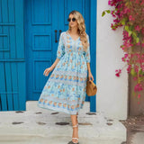 Clara - Vestido Floral Elegante