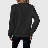 Margarida Lisboa™ - Camisola de Malha com Fecho de Correr Suave