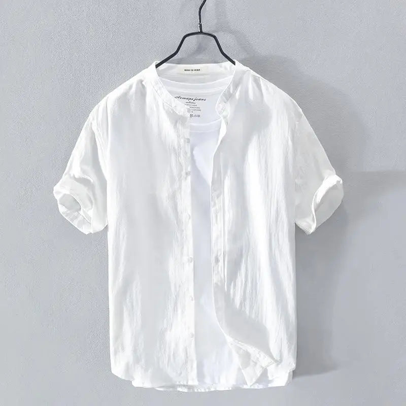 Margarida Lisboa™ - Camisa de verão em algodão e linho