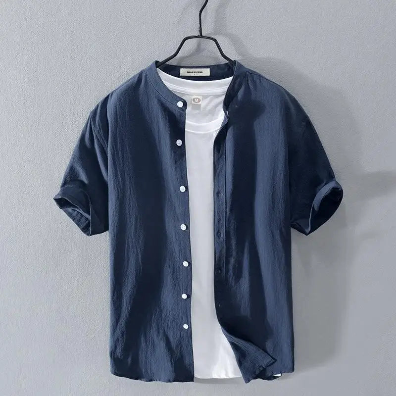 Margarida Lisboa™ - Camisa de verão em algodão e linho