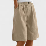 Filomena - Calções Largos de Linho