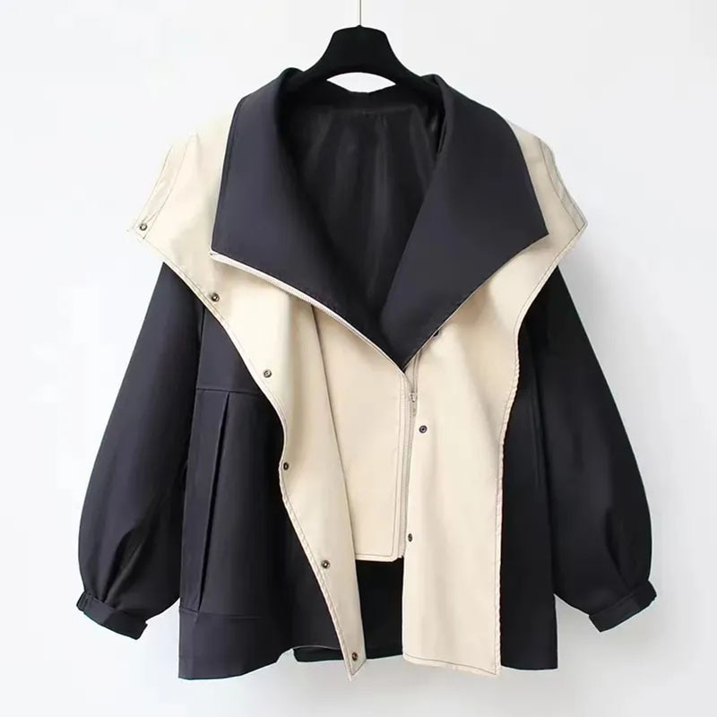 Margarida Lisboa™ - Casaco Elegante com Proteção Contra Chuva e Vento
