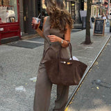 Melanie - Mala em camurça