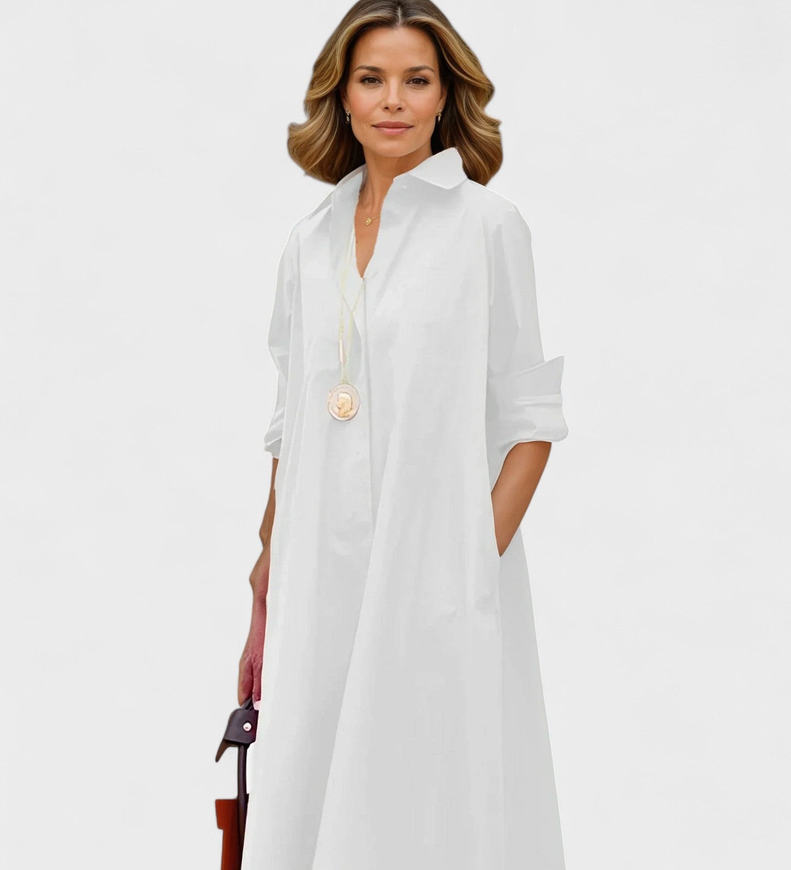 Cárla – Vestido Preto com Bolsos