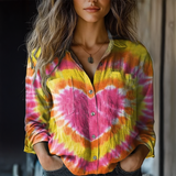 Mia - Blusa de Algodão Vintage