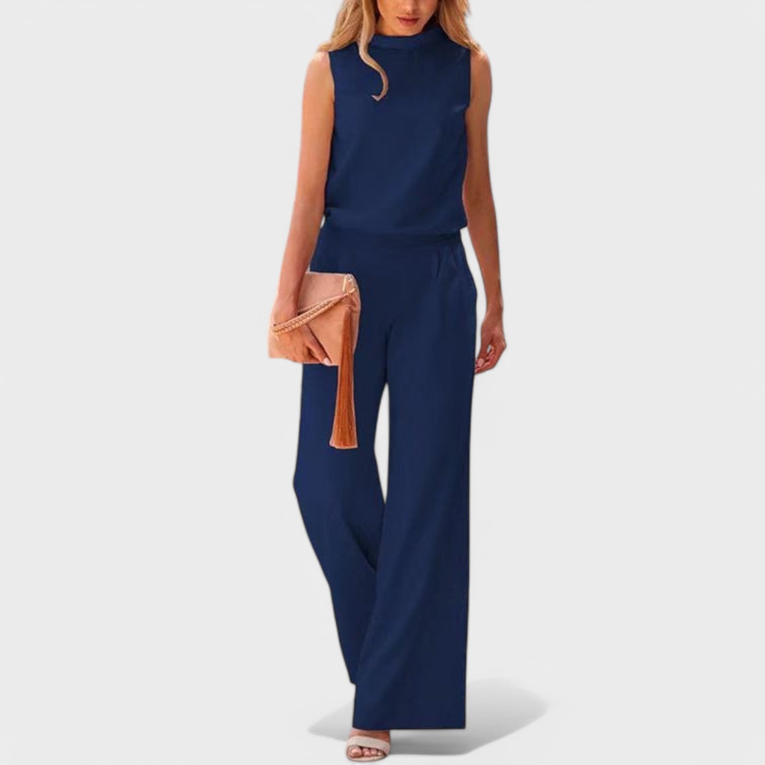 Andreia - Macacão Elegante de Primavera