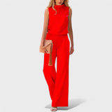 Andreia - Macacão Elegante de Primavera