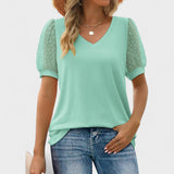 Carolina - Top Elegante com Decote em V