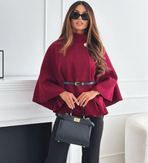 Margarida Lisboa™ - Casaco Butterfly Chique com Cinto