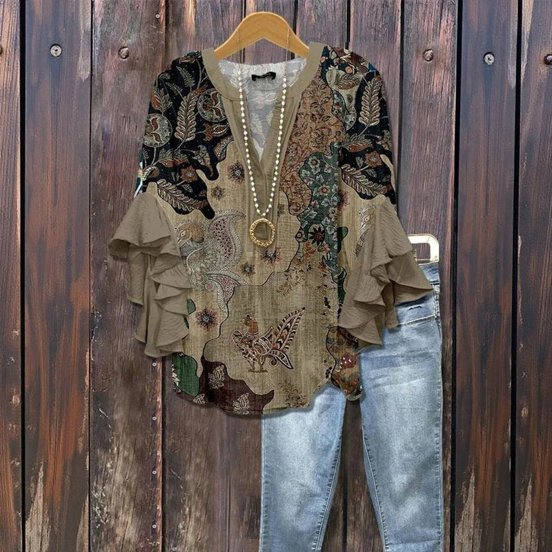 Margarida Lisboa™ - Camisa Brisa Botânica