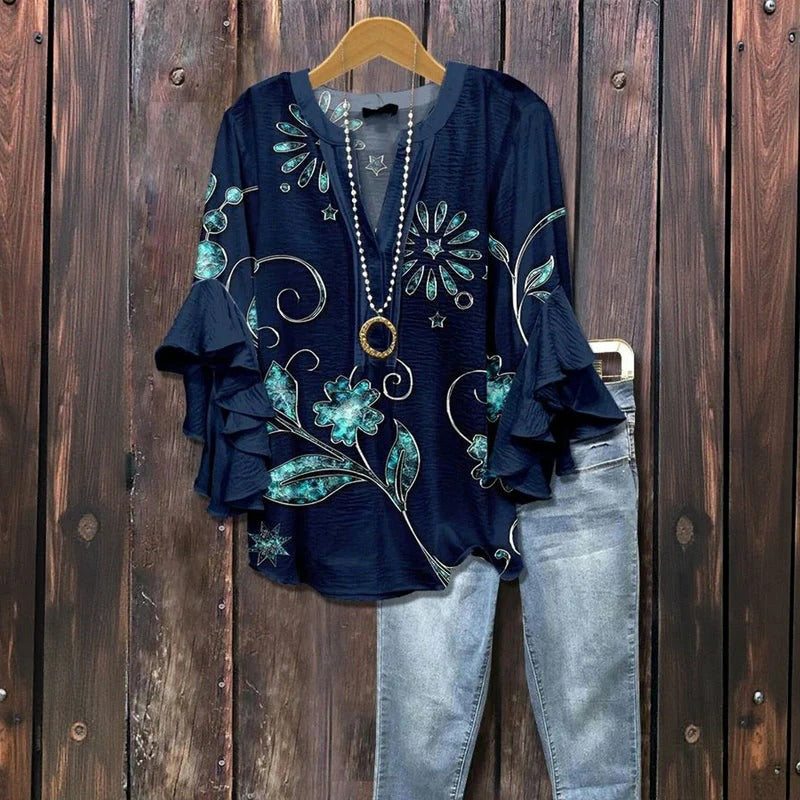 Margarida Lisboa™ - Camisa Brisa Botânica