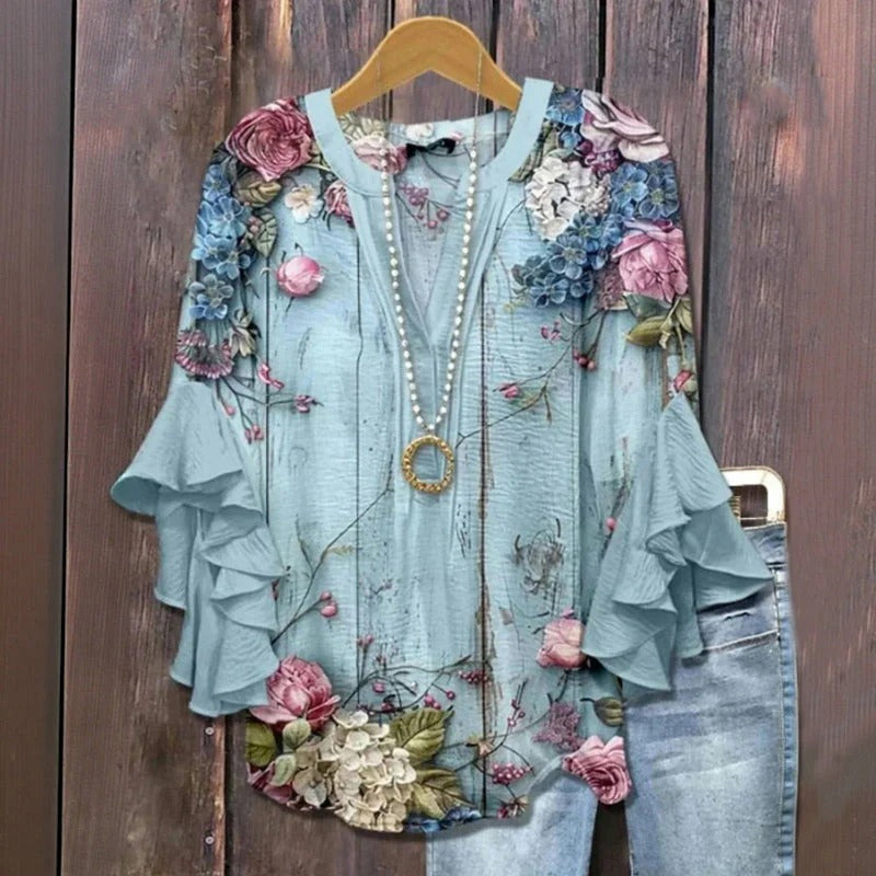 Margarida Lisboa™ - Camisa Brisa Botânica