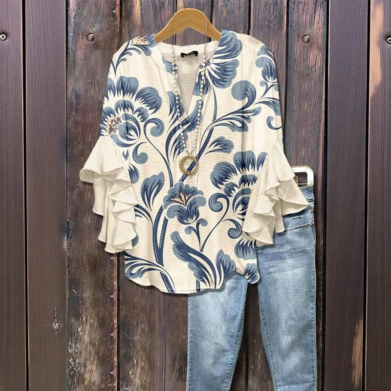 Margarida Lisboa™ - Camisa Brisa Botânica