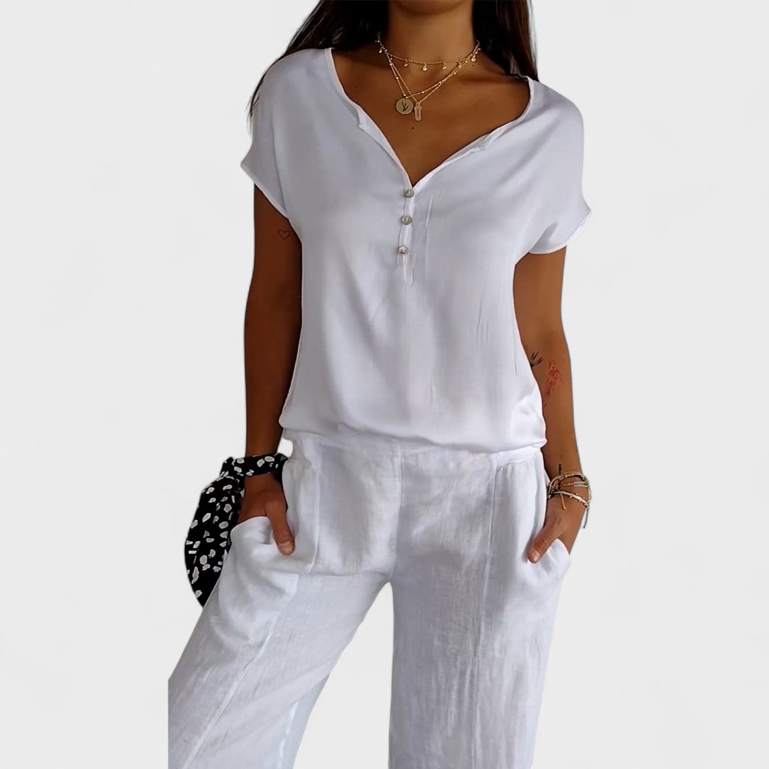 Juliana - Blusa de verāo confortável