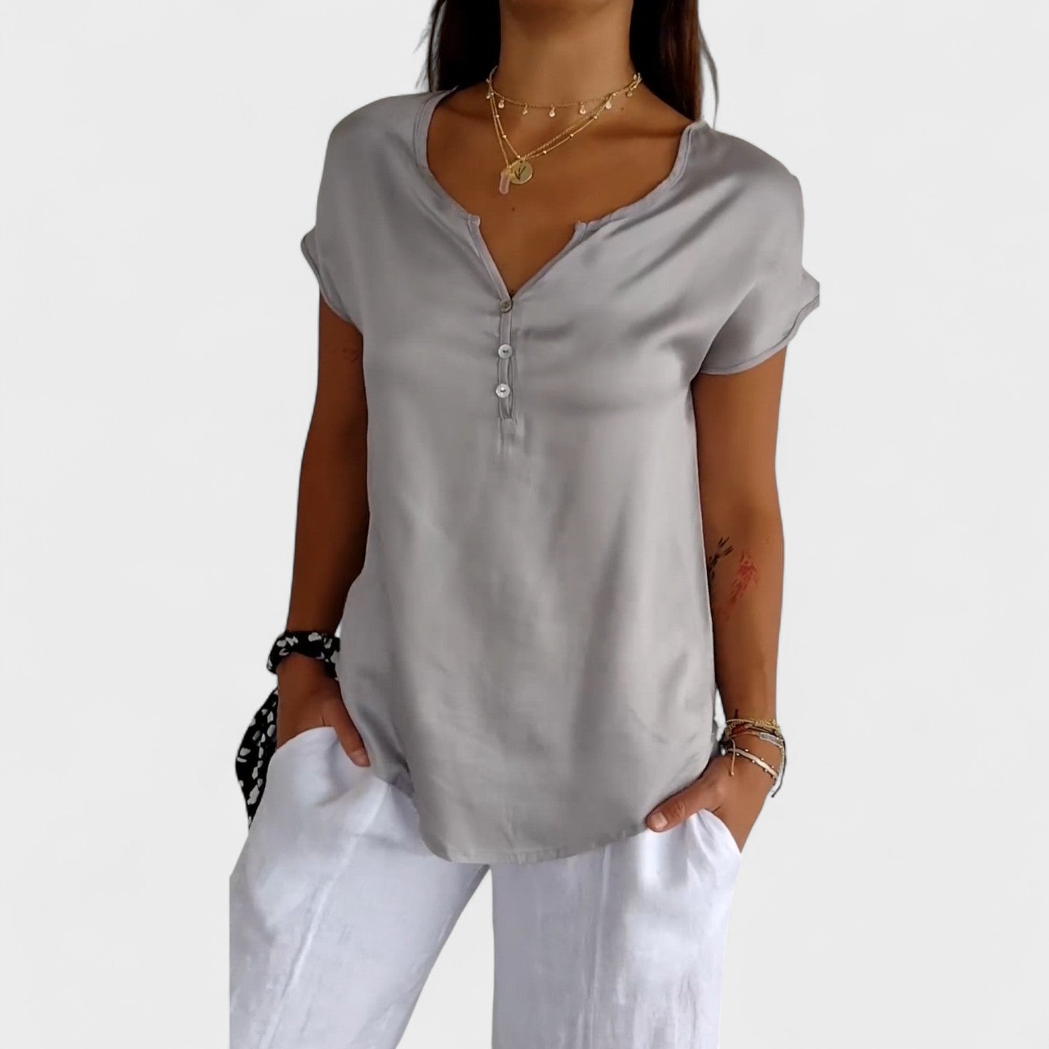 Juliana - Blusa de verāo confortável