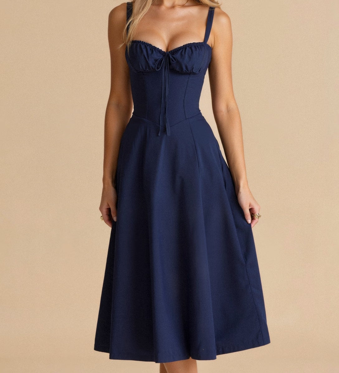 Joana - Vestido de Cintura Baixa
